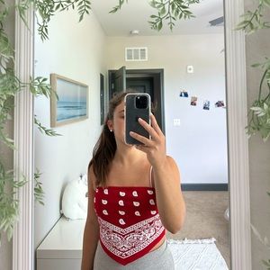 Bandana shirt❤️